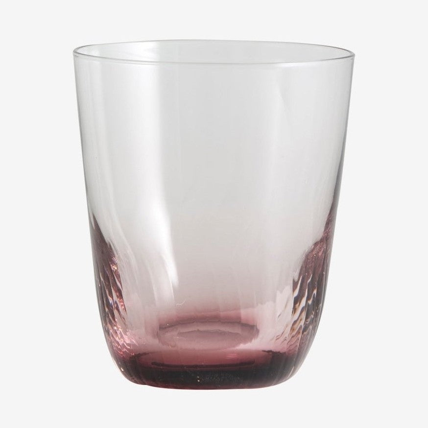 GARO drikkeglass - h9,5 cm - klart glass/lilje Nordal GLASS/JUGS