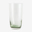 GARO høyt drikkeglass - h15 cm - klart glass/grønn Nordal GLASS/JUGS