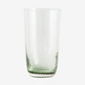 GARO høyt drikkeglass - h15 cm - klart glass/grønn Nordal GLASS/JUGS