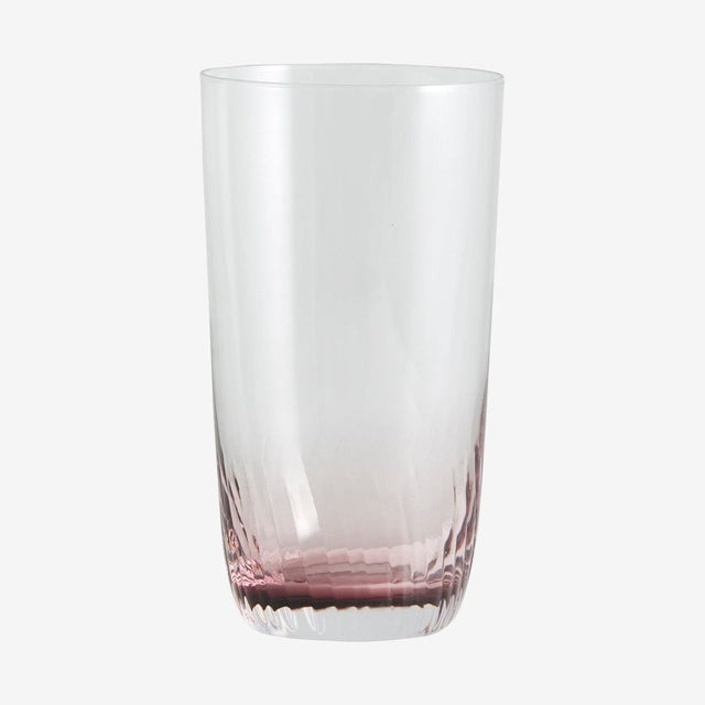 GARO høyt drikkeglass - h15 cm - klart glass/lilje Nordal GLASS/JUGS