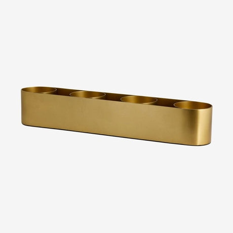 GILI lysestaker - h7,5 cm - gull finish Nordal CANDLEHOLD