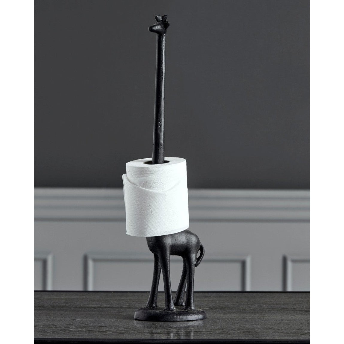 GRAFISK figur i jern - h46 cm - svart Nordal DECO ITEMS