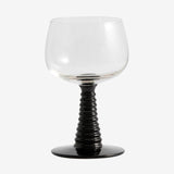 GORM vinglas - sort Nordal TABLEWARE
