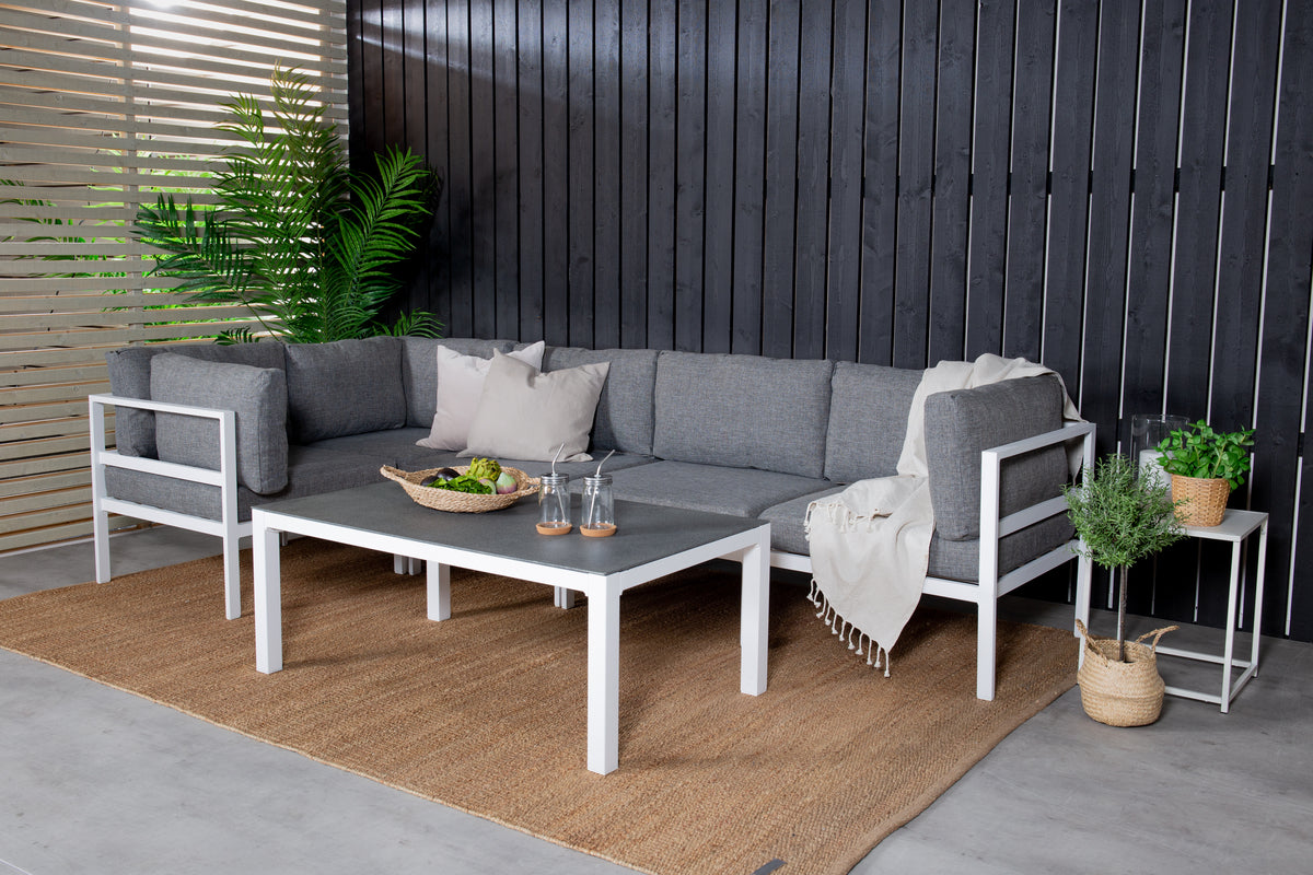 Sofa set Copacabana sett 5 deler - Copacabana bord Venture Design Loungegruppe