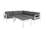 Sofa set Copacabana sett 5 deler - Copacabana bord Venture Design Loungegruppe