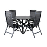 Alma Spisebord ø120cm + Albany Light Venture Design Spisegruppe