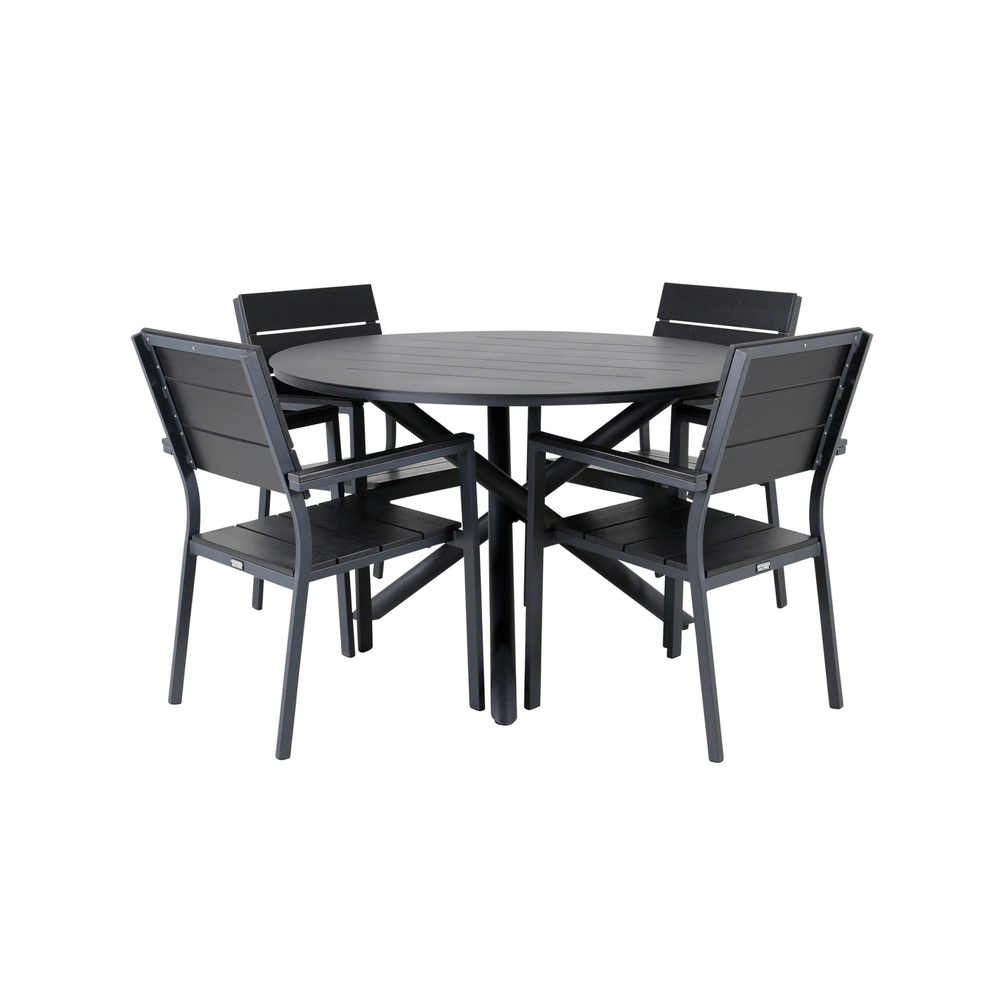 Alma spisebord ø120cm + Levels stol Venture Design Spisegruppe