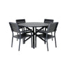 Alma spisebord ø120cm + Levels stol Venture Design Spisegruppe