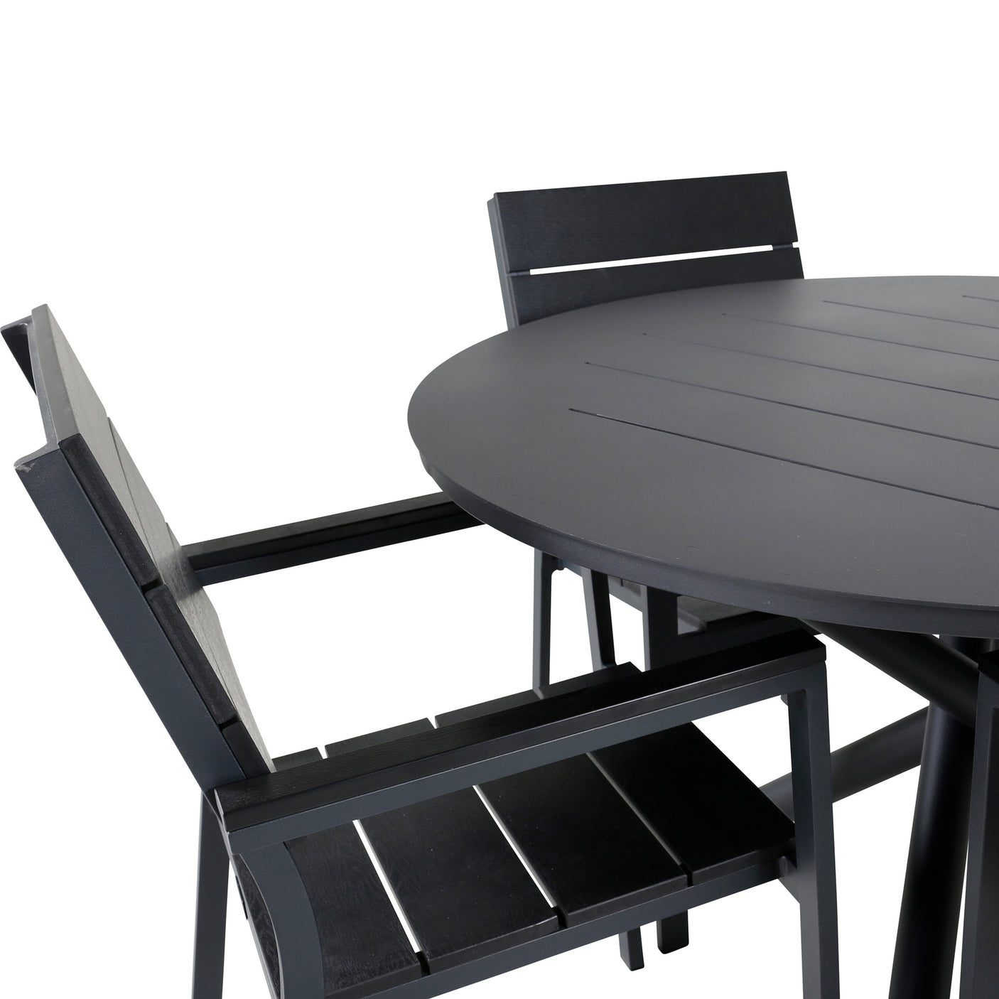 Alma spisebord ø120cm + Levels stol Venture Design Spisegruppe