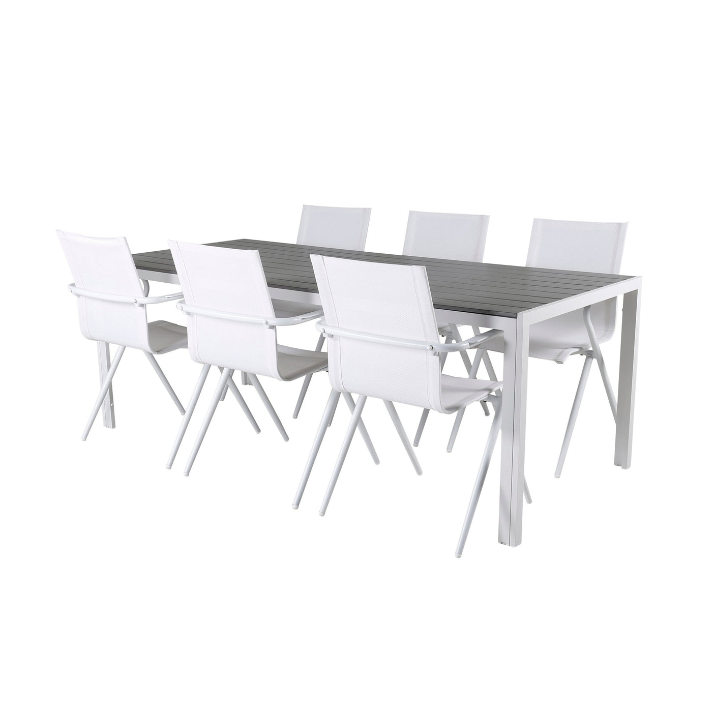 Break bord 205*90 + Alina spisestoler Venture Design Spisegruppe