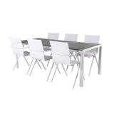 Break bord 205*90 + Alina spisestoler Venture Design Spisegruppe
