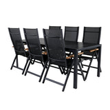Break Table 205*90 + Panama lettstol Venture Design Spisegruppe