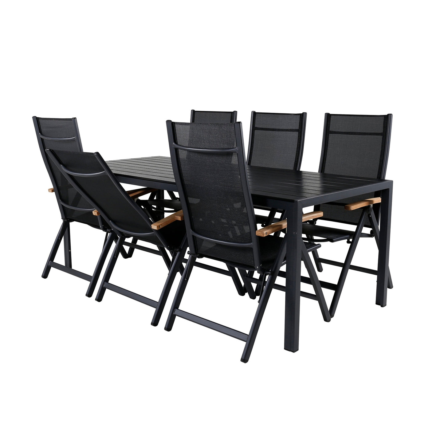 Break Table 205*90 + Panama lettstol Venture Design Spisegruppe