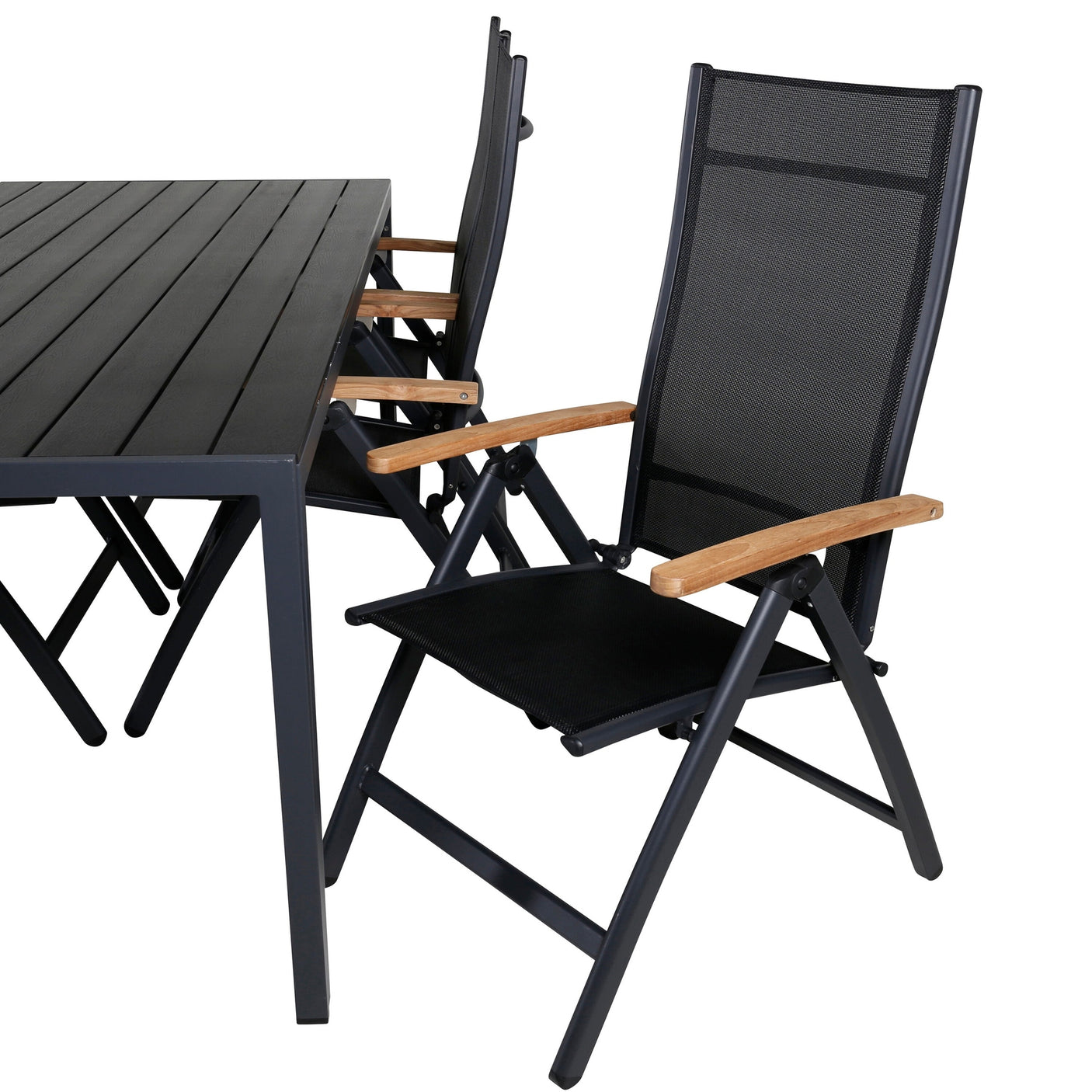 Break Table 205*90 + Panama lettstol Venture Design Spisegruppe