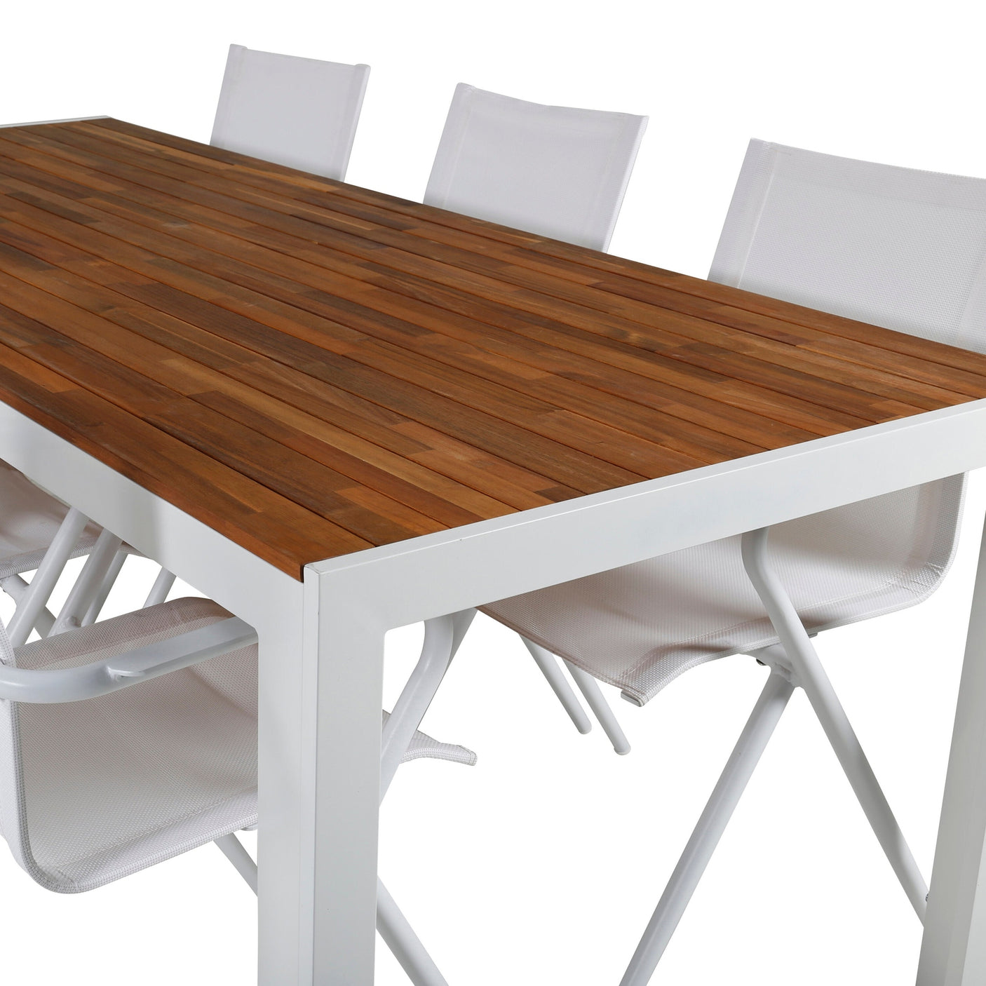 Bois Spisebord 205*90cm + Alina spisestoler Venture Design Spisegruppe