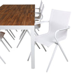 Bois Spisebord 205*90cm + Alina spisestoler Venture Design Spisegruppe