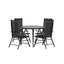 Break Spisebord Rundt 120ø + Break stoler Venture Design Spisegruppe