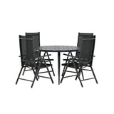Break Spisebord Rundt 120ø + Break stoler Venture Design Spisegruppe