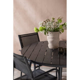 Break Spisebord Rundt 120ø + Santorini Armstol Venture Design Spisegruppe