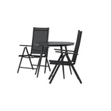 Break Spisebord Rundt 90ø + Break stoler Venture Design Spisegruppe