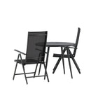 Break Spisebord Rundt 90ø + Break stoler Venture Design Spisegruppe