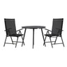 Break Spisebord Rundt 90ø + Break stoler Venture Design Spisegruppe