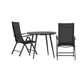 Break Spisebord Rundt 90ø + Break stoler Venture Design Spisegruppe