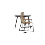Break Spisebord Rundt 90ø + Lindos Venture Design Spisegruppe