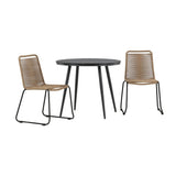 Break Spisebord Rundt 90ø + Lindos Venture Design Spisegruppe