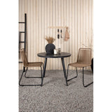 Break Spisebord Rundt 90ø + Lindos Venture Design Spisegruppe