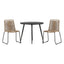 Break Spisebord Rundt 90ø + Lindos Venture Design Spisegruppe