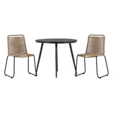 Break Spisebord Rundt 90ø + Lindos Venture Design Spisegruppe