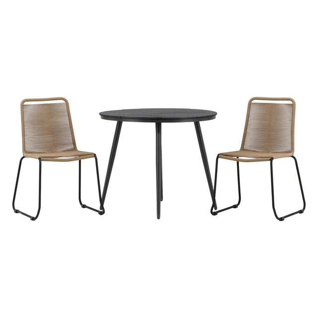 Break Spisebord Rundt 90ø + Lindos Venture Design Spisegruppe