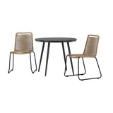 Break Spisebord Rundt 90ø + Lindos Venture Design Spisegruppe