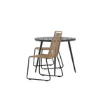 Break Spisebord Rundt 90ø + Lindos Venture Design Spisegruppe
