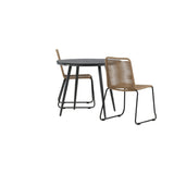 Break Spisebord Rundt 90ø + Lindos Venture Design Spisegruppe