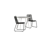 Break Spisebord Rundt 90ø + Lindos Venture Design Spisegruppe