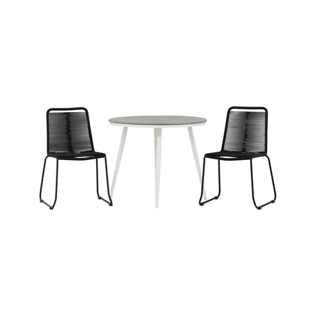 Break Spisebord Rundt 90ø + Lindos Venture Design Spisegruppe