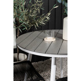 Break Spisebord Rundt 90ø + Lindos Venture Design Spisegruppe