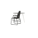 Break Spisebord Rundt 90ø + Lindos Venture Design Spisegruppe