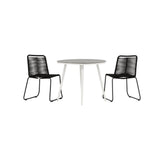 Break Spisebord Rundt 90ø + Lindos Venture Design Spisegruppe