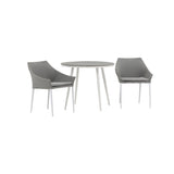 Break Spisebord Rundt 90ø + Spoga spisestoler Venture Design Spisegruppe