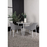 Break Spisebord Rundt 90ø + Spoga spisestoler Venture Design Spisegruppe