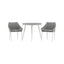 Break Spisebord Rundt 90ø + Spoga spisestoler Venture Design Spisegruppe