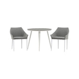 Break Spisebord Rundt 90ø + Spoga spisestoler Venture Design Spisegruppe