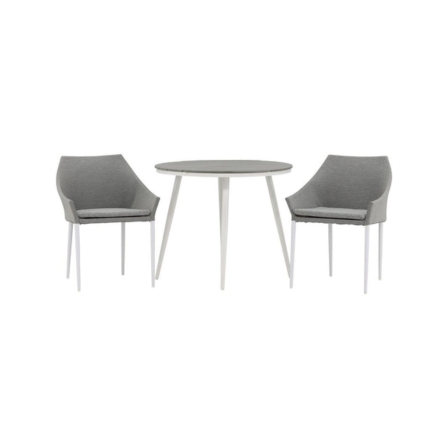 Break Spisebord Rundt 90ø + Spoga spisestoler Venture Design Spisegruppe