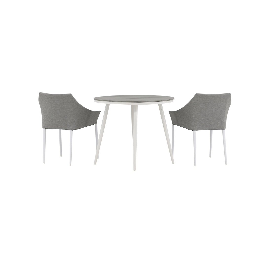 Break Spisebord Rundt 90ø + Spoga spisestoler Venture Design Spisegruppe