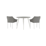 Break Spisebord Rundt 90ø + Spoga spisestoler Venture Design Spisegruppe