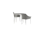 Break Spisebord Rundt 90ø + Spoga spisestoler Venture Design Spisegruppe