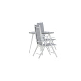 Break Spisebord Rundt 90ø + Break stoler Venture Design Spisegruppe